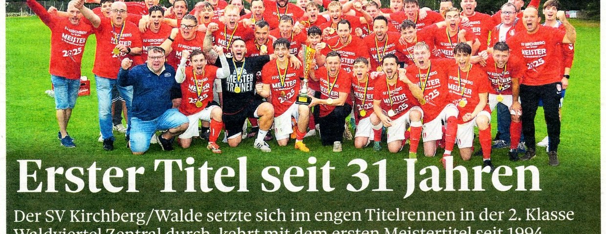 NÖN-Bericht zum Meistertitel