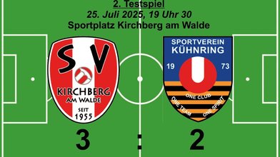 Erfolg im zweiten Vorbereitungsspiel Erfolg im zweiten Vorbereitungsspiel