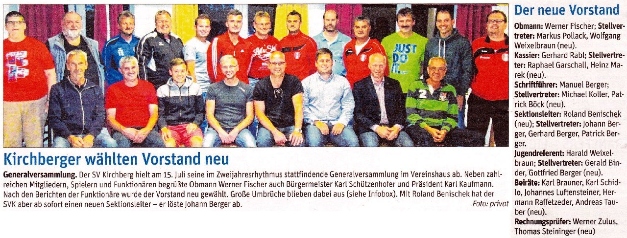 NÖN Generalversammlung NÖN Generalversammlung